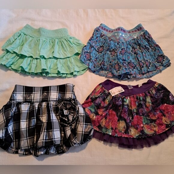 Justice girls size 6 lot 11 piece bundle of dresses skirts tops - Picture 3 of 11
